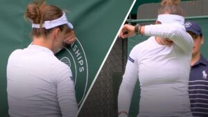 Emma Navarro Stuns Defending Champion Krejcikova at Wimbledon