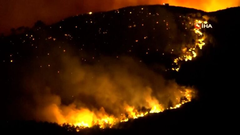 Turkey’s Wildfires Force Over 50,000 Evacuations Amidst Widespread Damage