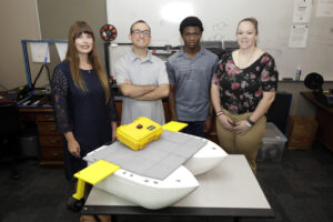 UWF Students Collaborate with Naval Center to Inspire Marine Robotics Interest